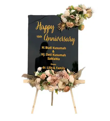 Papan Bunga Akrilik Kayan Hilir