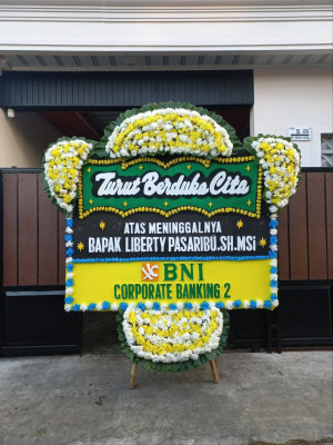 Papan Bunga Duka di Kayan Hilir