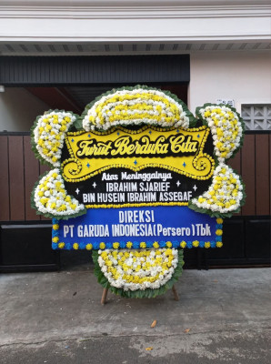 Papan Bunga Duka di Kayan Hilir