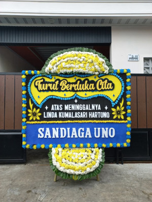 Papan Bunga Duka di Kayan Hilir