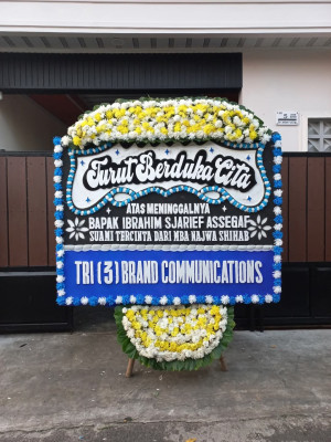 Papan Bunga Duka di Kayan Hilir